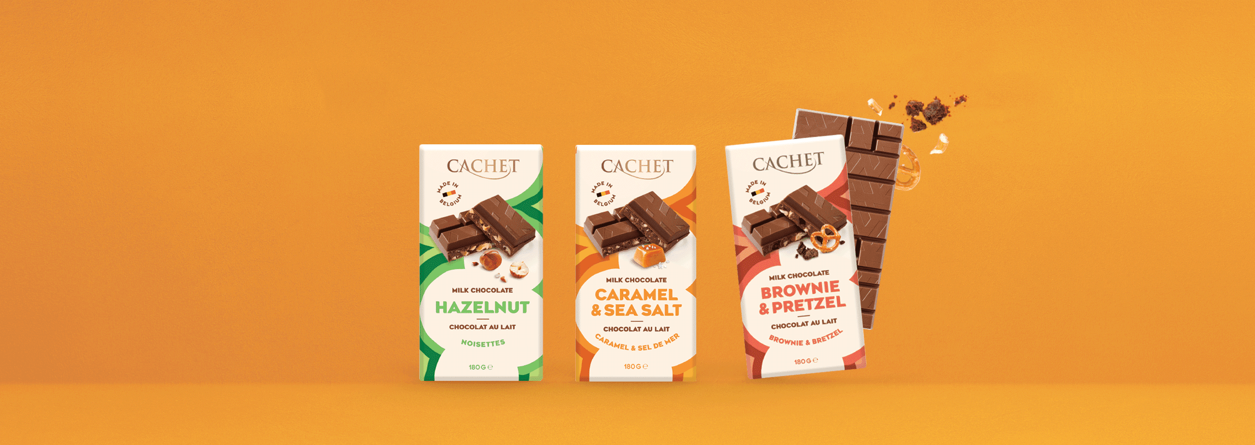 Cachet | Unique Belgian Chocolate